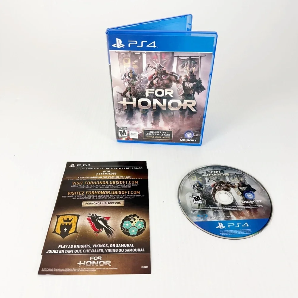 For Honor Video Game for Sony PlayStation 4 PS4